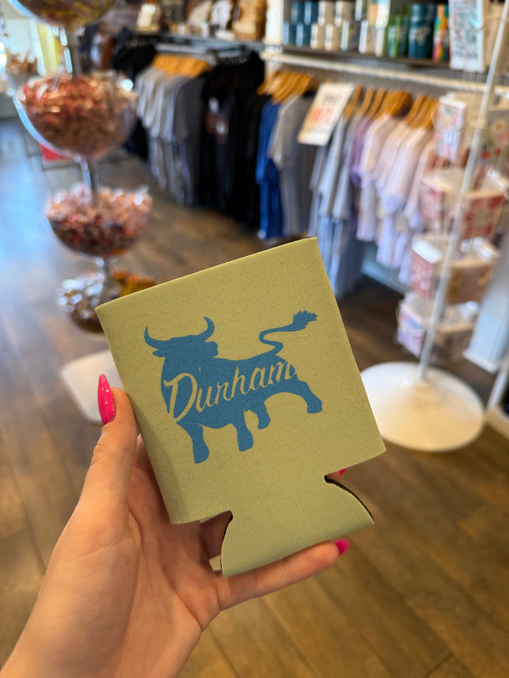 Durham With Bull Coozie