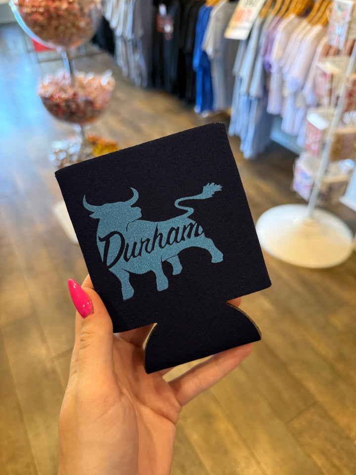 Durham With Bull Coozie