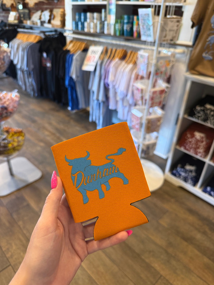 Durham With Bull Coozie