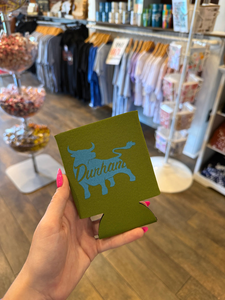 Durham With Bull Coozie