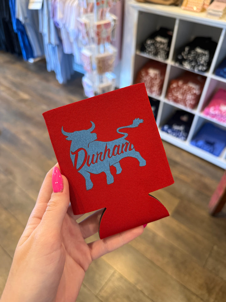 Durham With Bull Coozie
