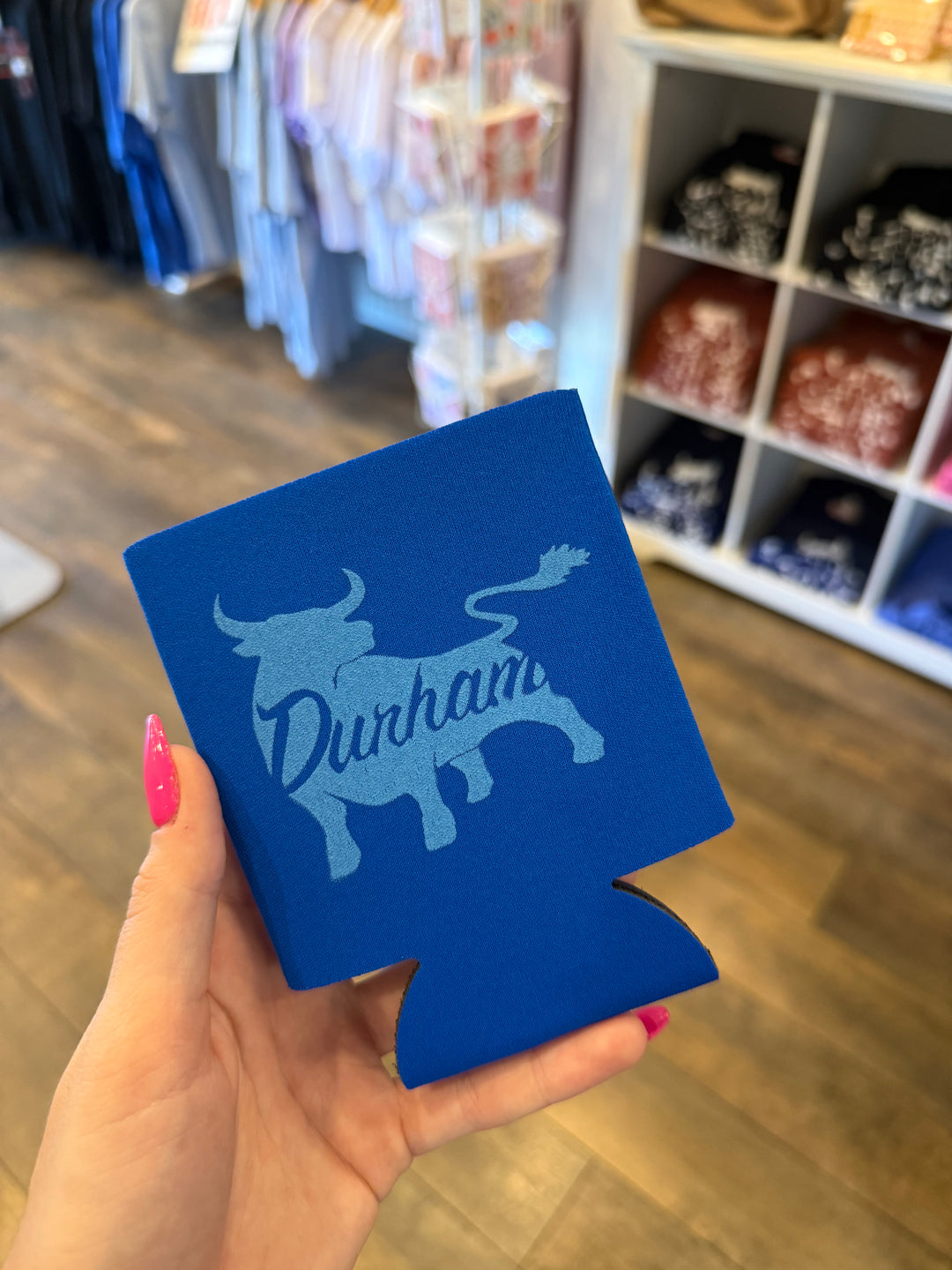 Durham With Bull Coozie