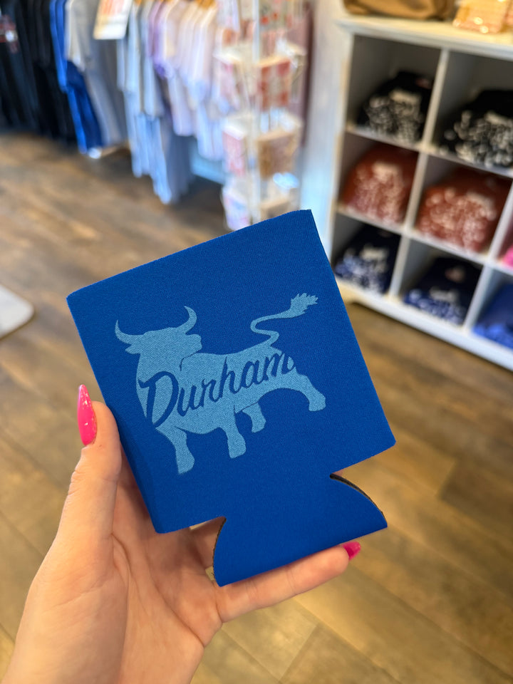 Durham With Bull Coozie