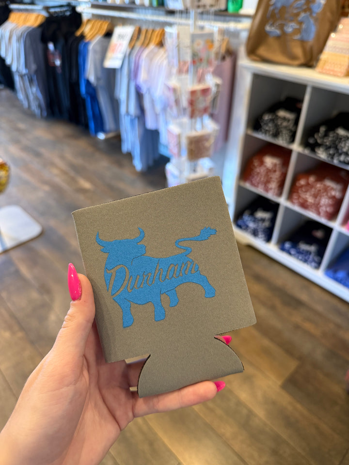 Durham With Bull Coozie