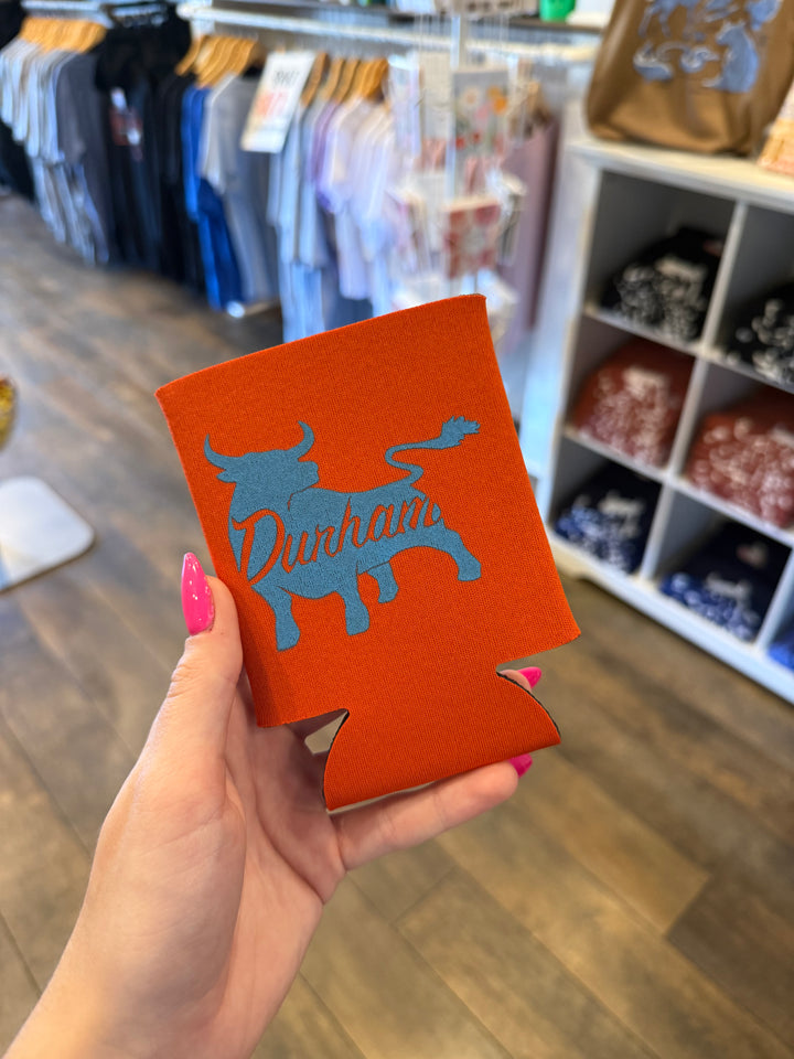 Durham With Bull Coozie