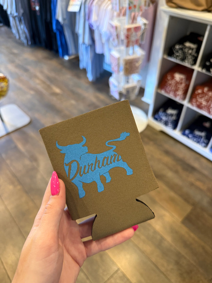 Durham With Bull Coozie
