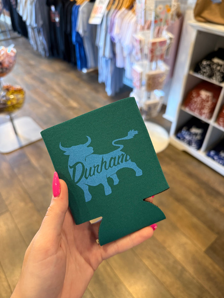 Durham With Bull Coozie