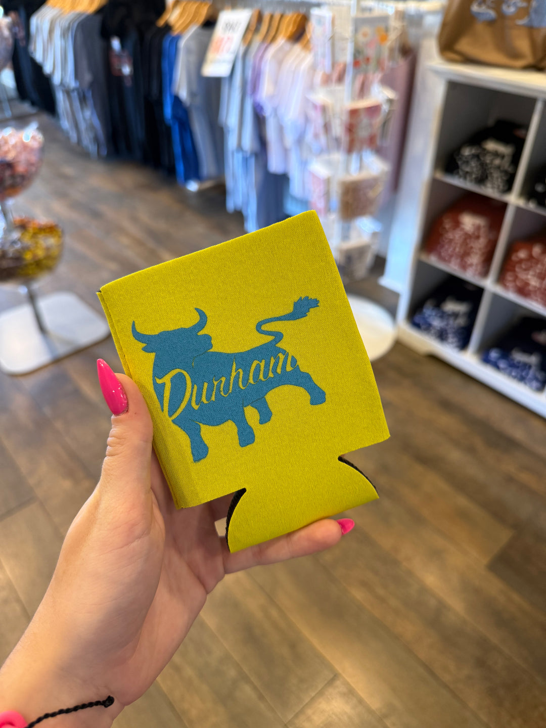 Durham With Bull Coozie