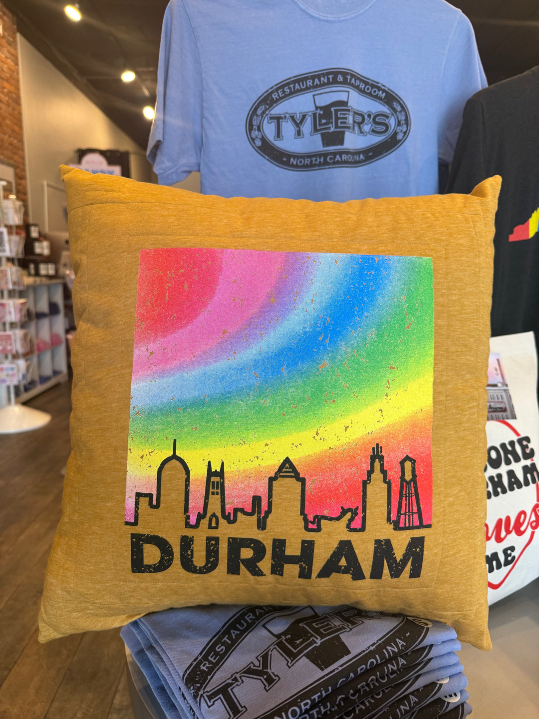 Durham Yellow Gradient Pillow