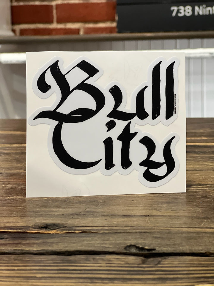 Bull City Brush Decal #50