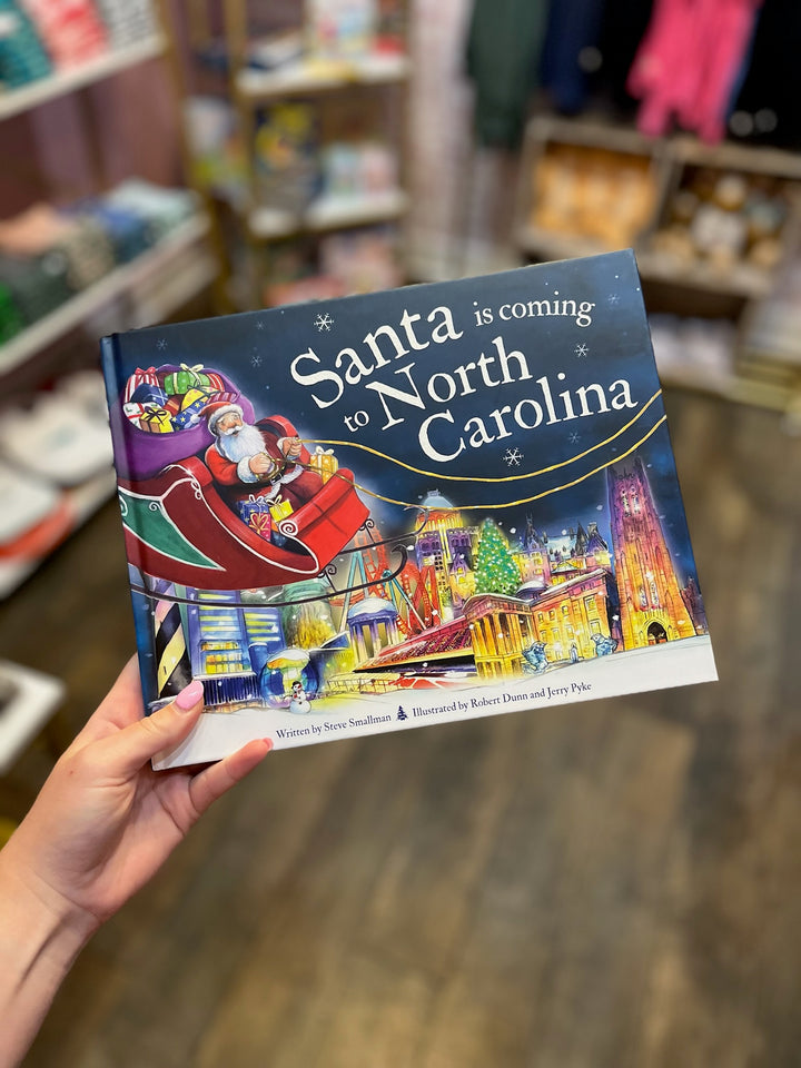 Santa is Coming to North Carolina Book