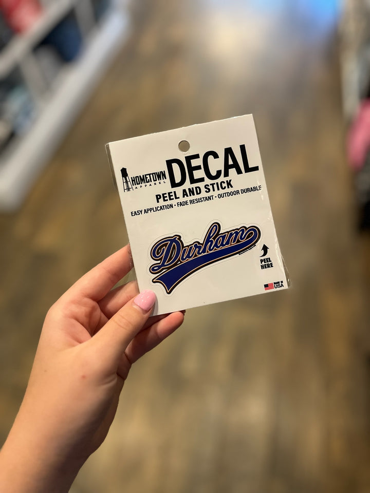 Durham Baseball Vinyl Decal #7