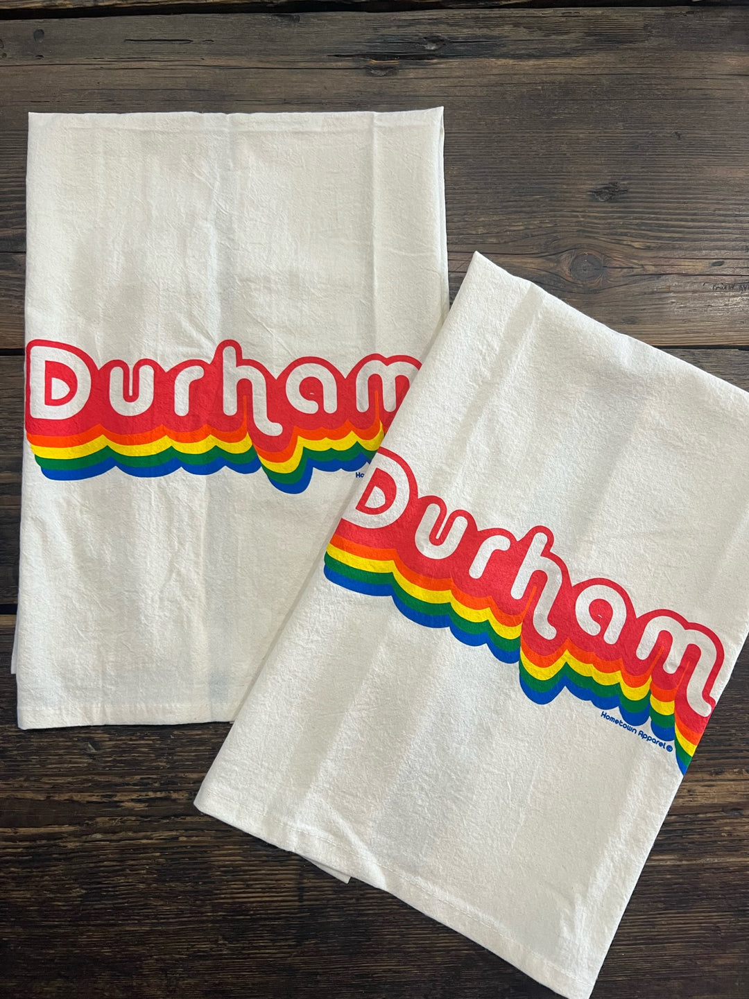 Retro Durham Tea Towel #20