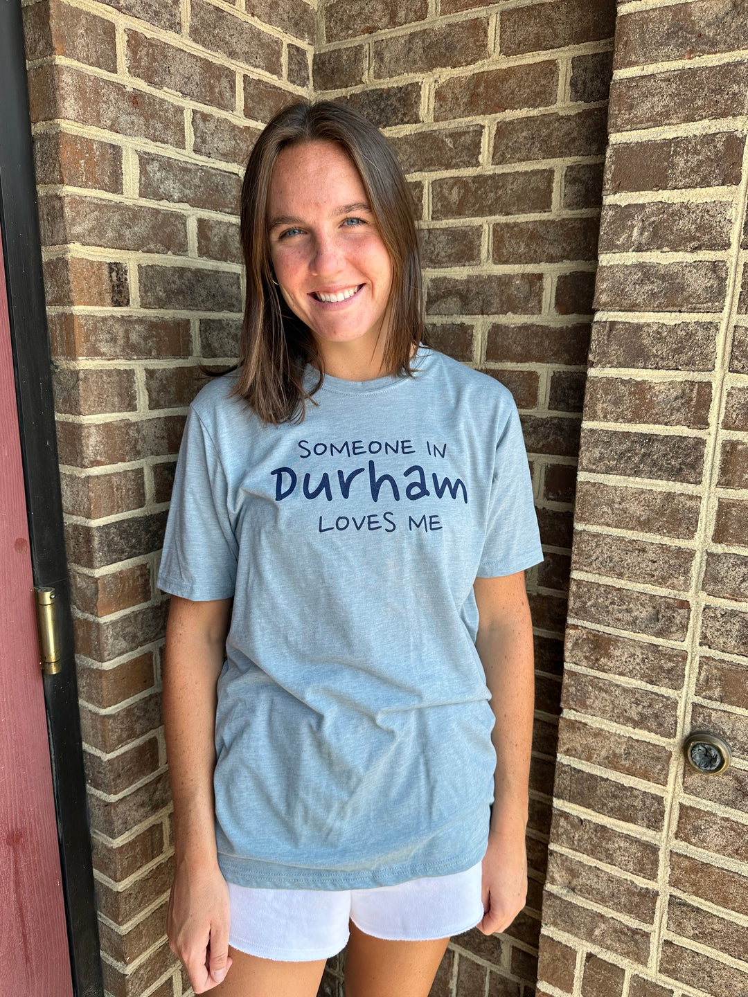 Someone in Durham T-Shirt #91 (Stonewash Denim)