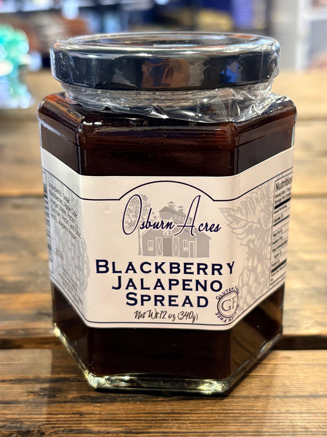 Blackberry Jalapeño Spread