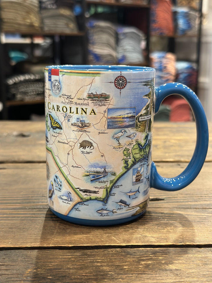 North Carolina Map Mug