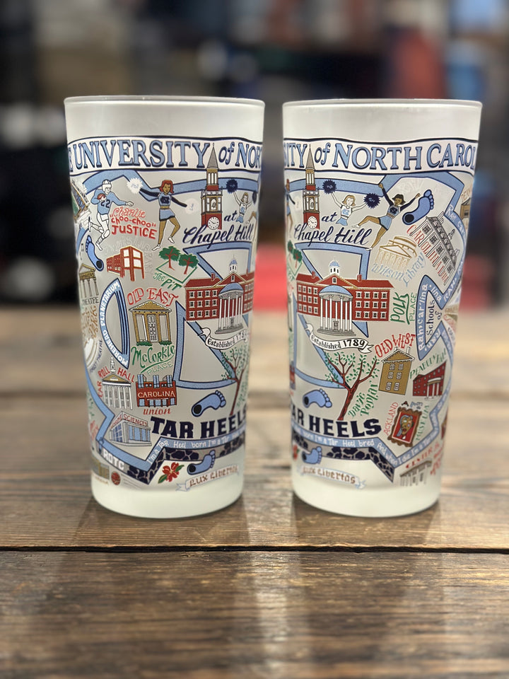 UNC University Pint Glass (Set of 2)