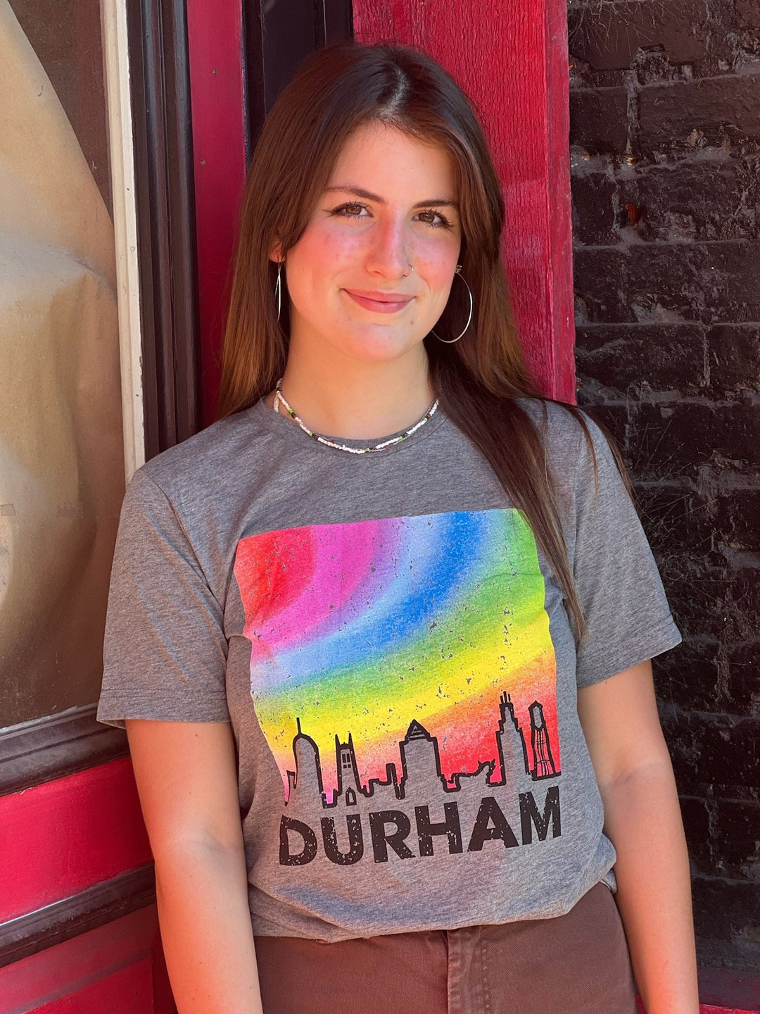 Durham Rainbow Gradient T-Shirt #53