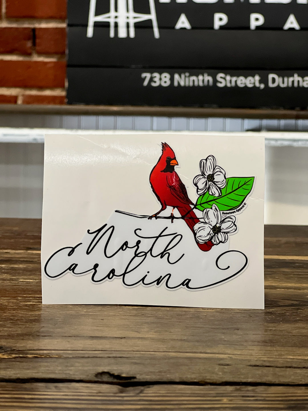 North Carolina Cardinal Decal #52