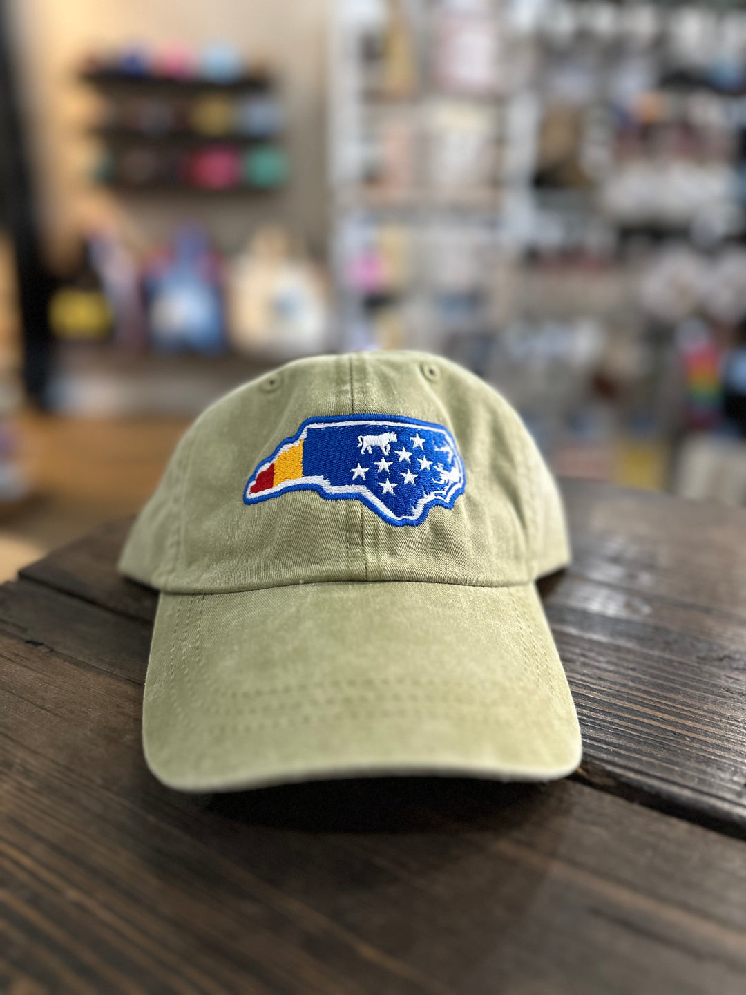 Durham Flag Hat #17 (Stone)