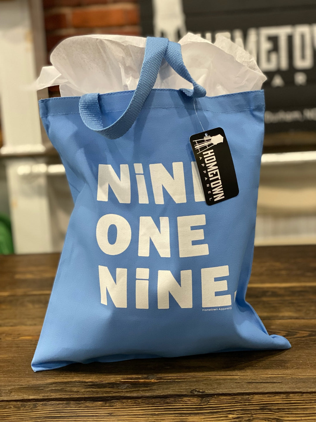 NINE ONE NINE Tote Bag #25 (Lt. Blue)