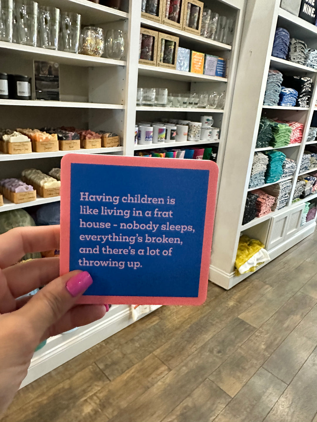 Having Children Coaster