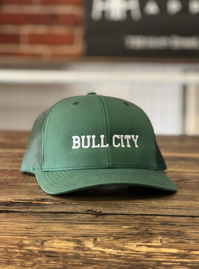 Bull City Snapback #2 (Dark Green)