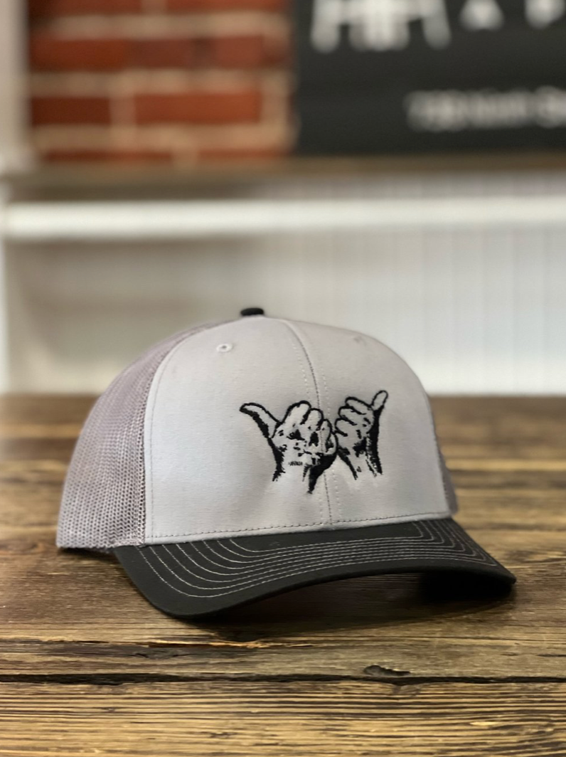 Durham Hands Snapback #32 (Gray / Black)