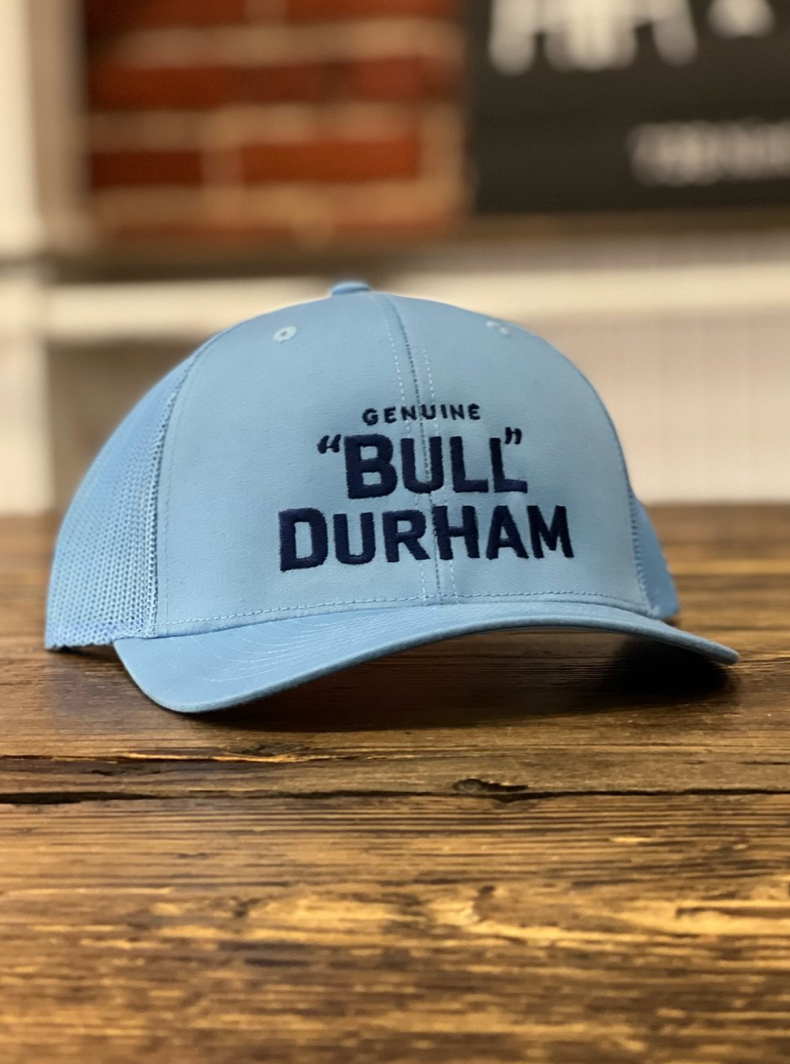 Genuine "Bull" Durham Snapback #44 (Columbia Blue)
