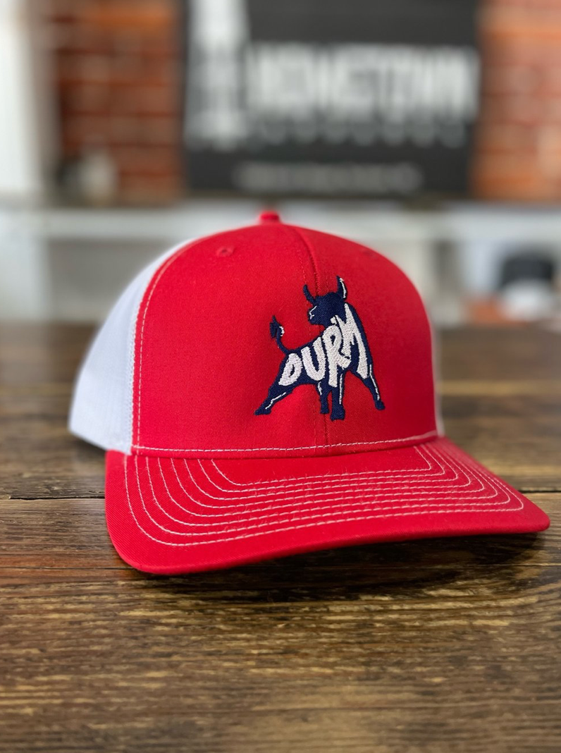 DUR'M Snapback #43 (Red / White)
