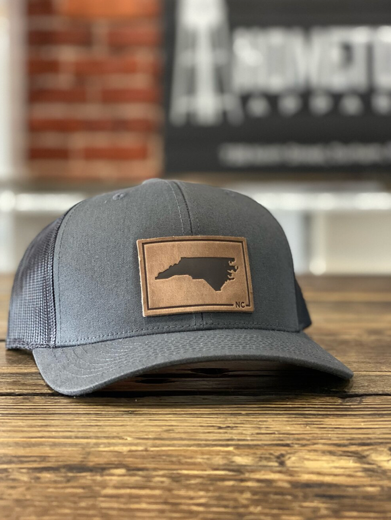 NC Leather Patch Snapback