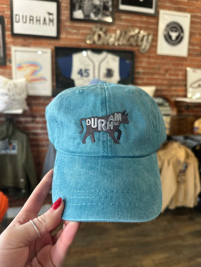 Bull with Durham, NC. Hat #5