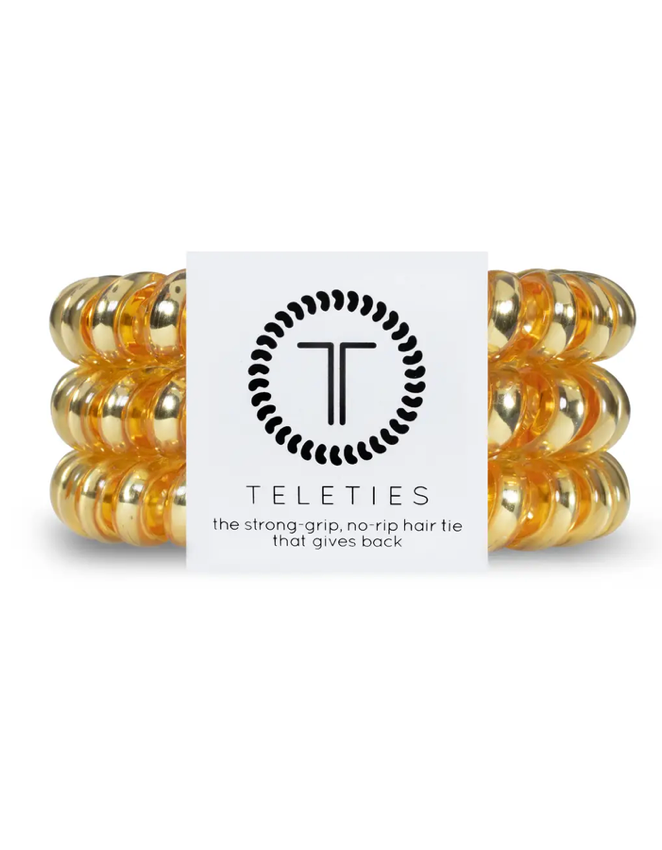 Sunset Gold Hair Ties