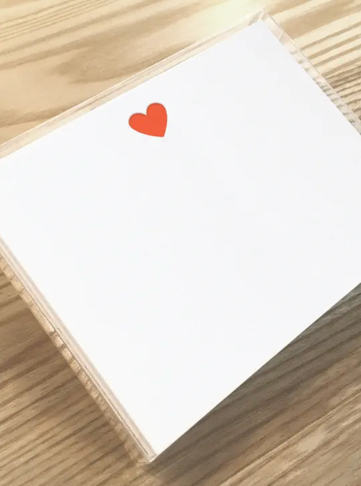 Heart Notecard Set