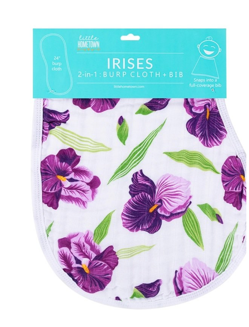 Irises Bib