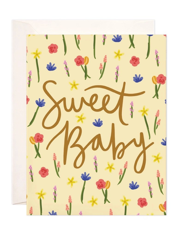 Sweet Baby Card