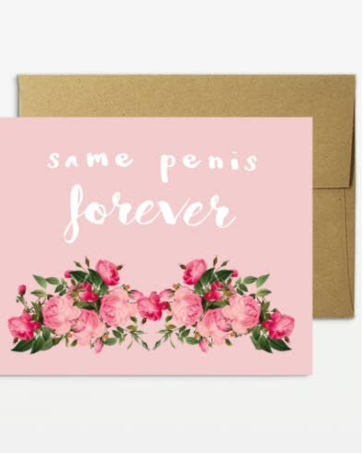 Same Penis Card