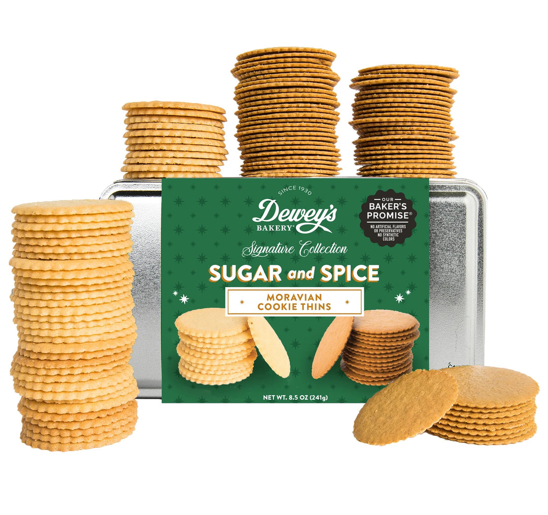 Sugar and Spice Moravian Cookies