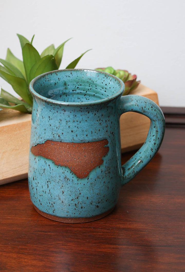 North Carolina Ceramic Mug: Gray
