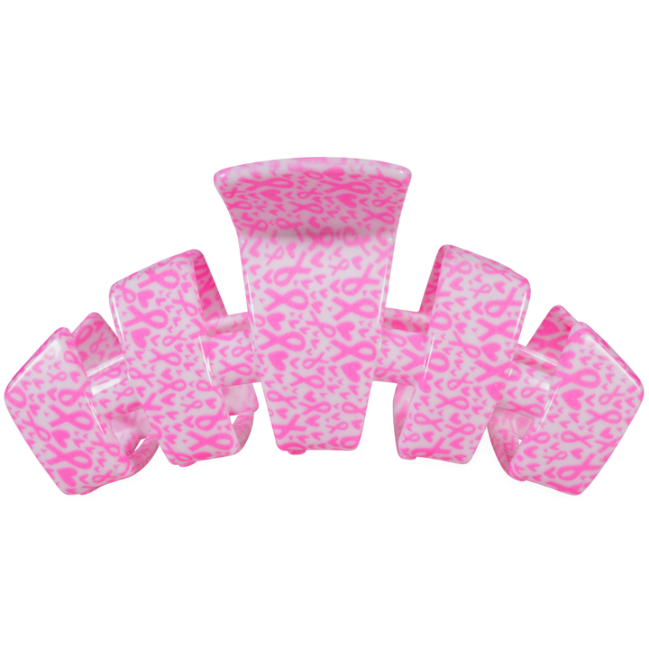 Classic | Breast Cancer Awareness | Large | Claw Clip