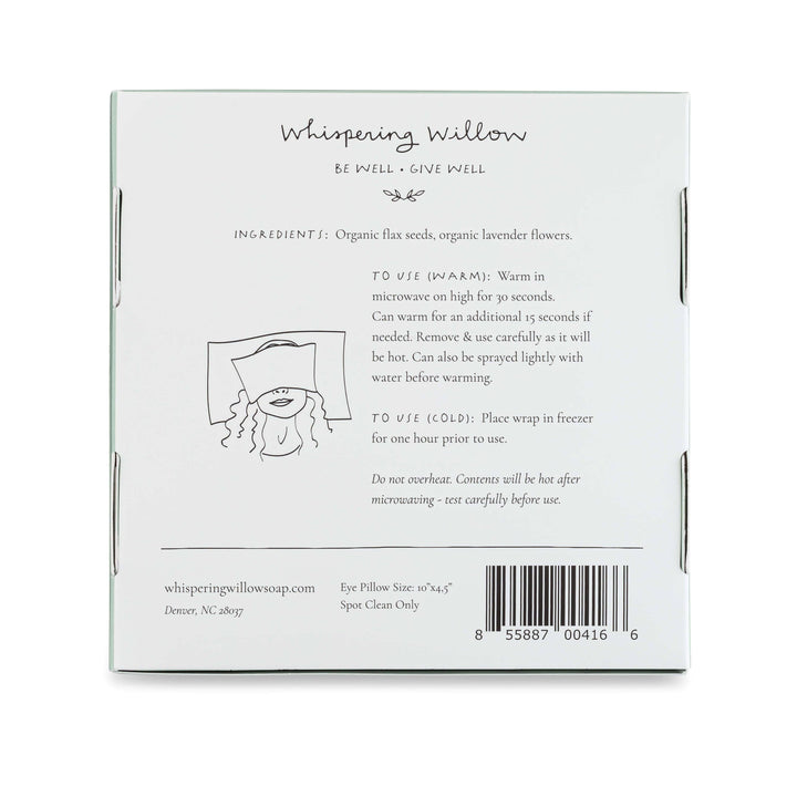 Weighted Eye Pillow - Lavender-Filled - Secret Forest