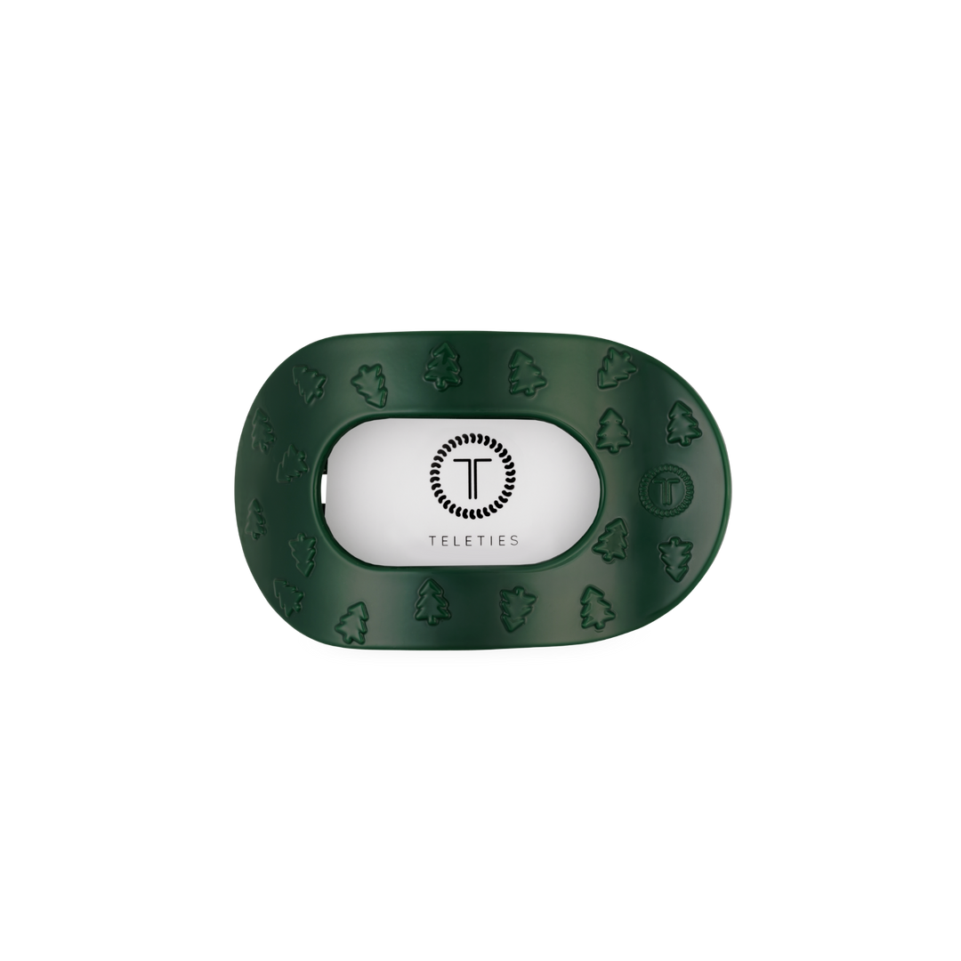 O Christmas Tree | Small | Flat Round Hair Clip