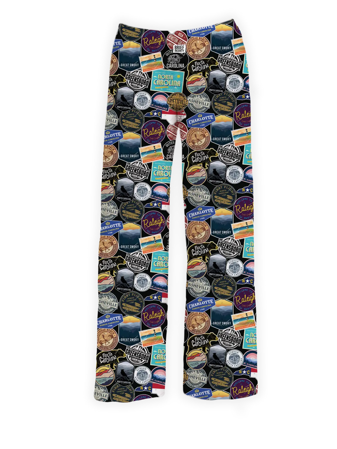 North Carolina Sticker Lounge Pants