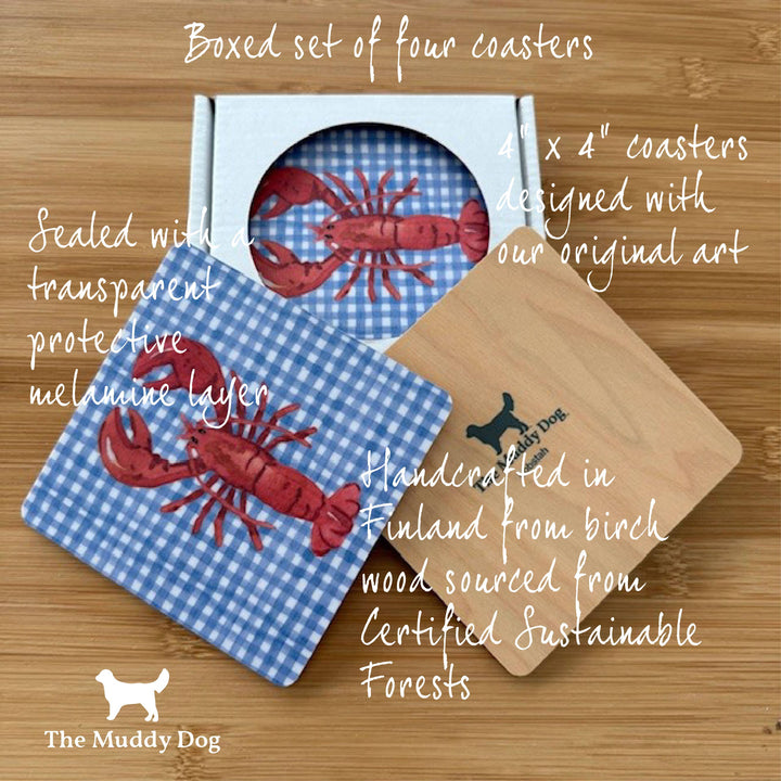 North Carolina Forever! Coasters (Boxed Set Of Four)