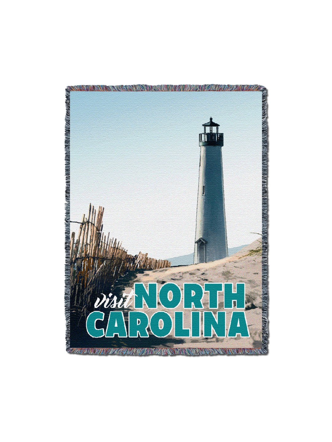 North Carolina Poster Blanket