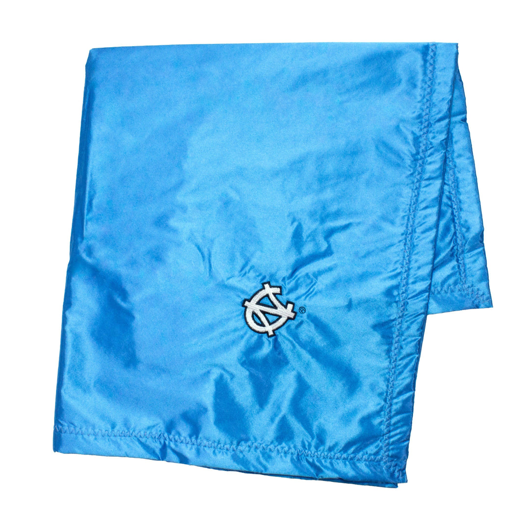 North Carolina Tar Heels Silky and Super Soft Plush Baby Blanket, 28" x 28"