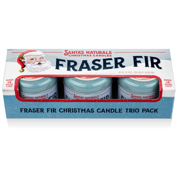 Candle in Fraser Fir 3.5oz Mini Trio