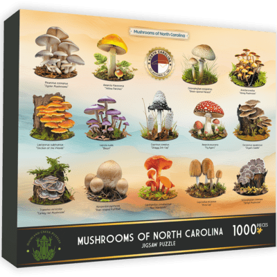Mushrooms of North Carolina Jigsaw Puzzle - 1000 pieces