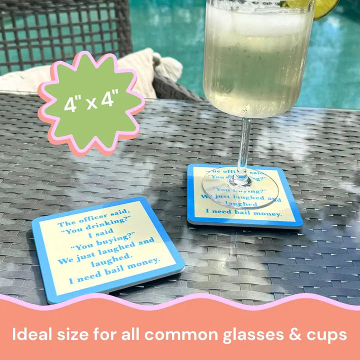 COASTER Unstable | Funny Party Gift | Home Bar Decor