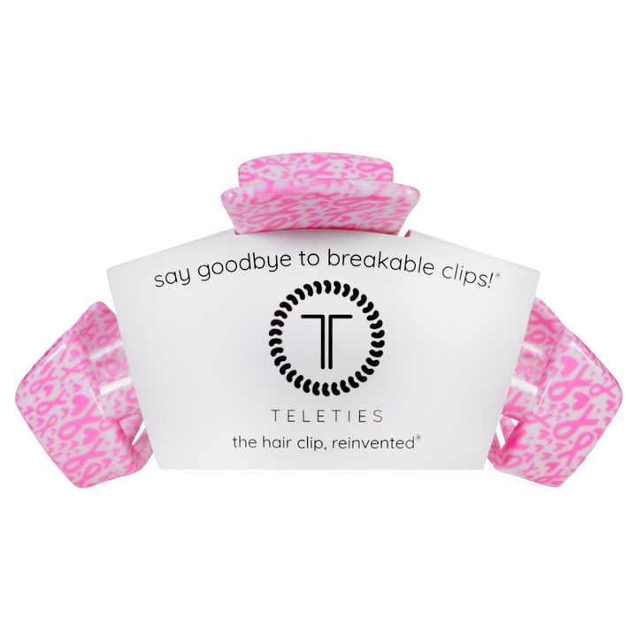 Classic | Breast Cancer Awareness | Large | Claw Clip
